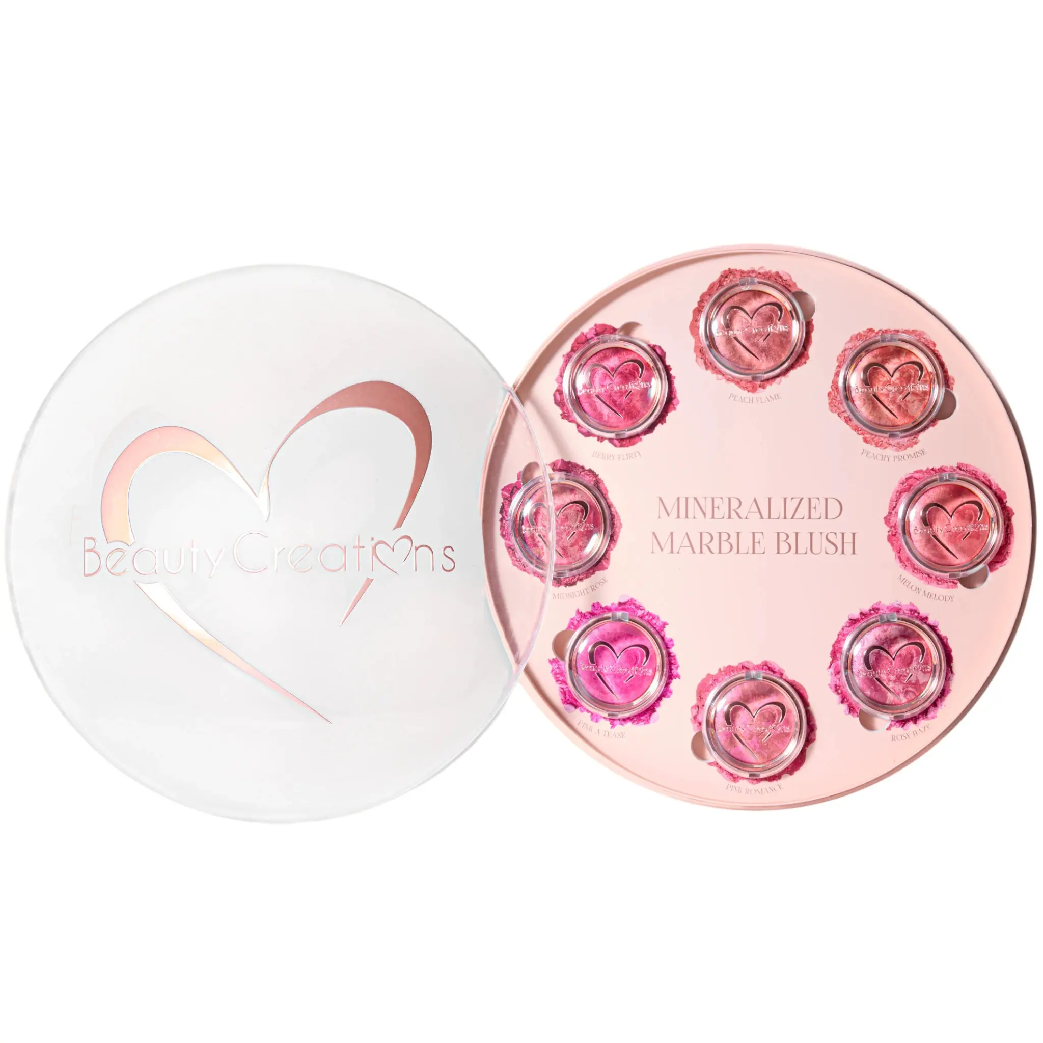Pr Rubor Colección Mineralized Marble Beauty Creations - Venta al por Mayor 1 Unidad (MMB-PR)