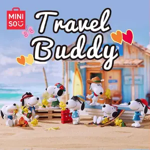 Snoopy Travel Buddy Series Figure Blind Box | Adorable Peanuts Character Collectibles, Perfect for Adding Whimsy to Your Travel Gear or Desk Decor