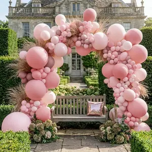 Pastel  Balloons Latex Light   Balloon Garland Arch Kit Different Sizes for Birthday  Shower Winter Bridal Prom Party Decorations