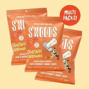 S'NOODS CAVATAPPI CARBONARA CHIPS (snack)