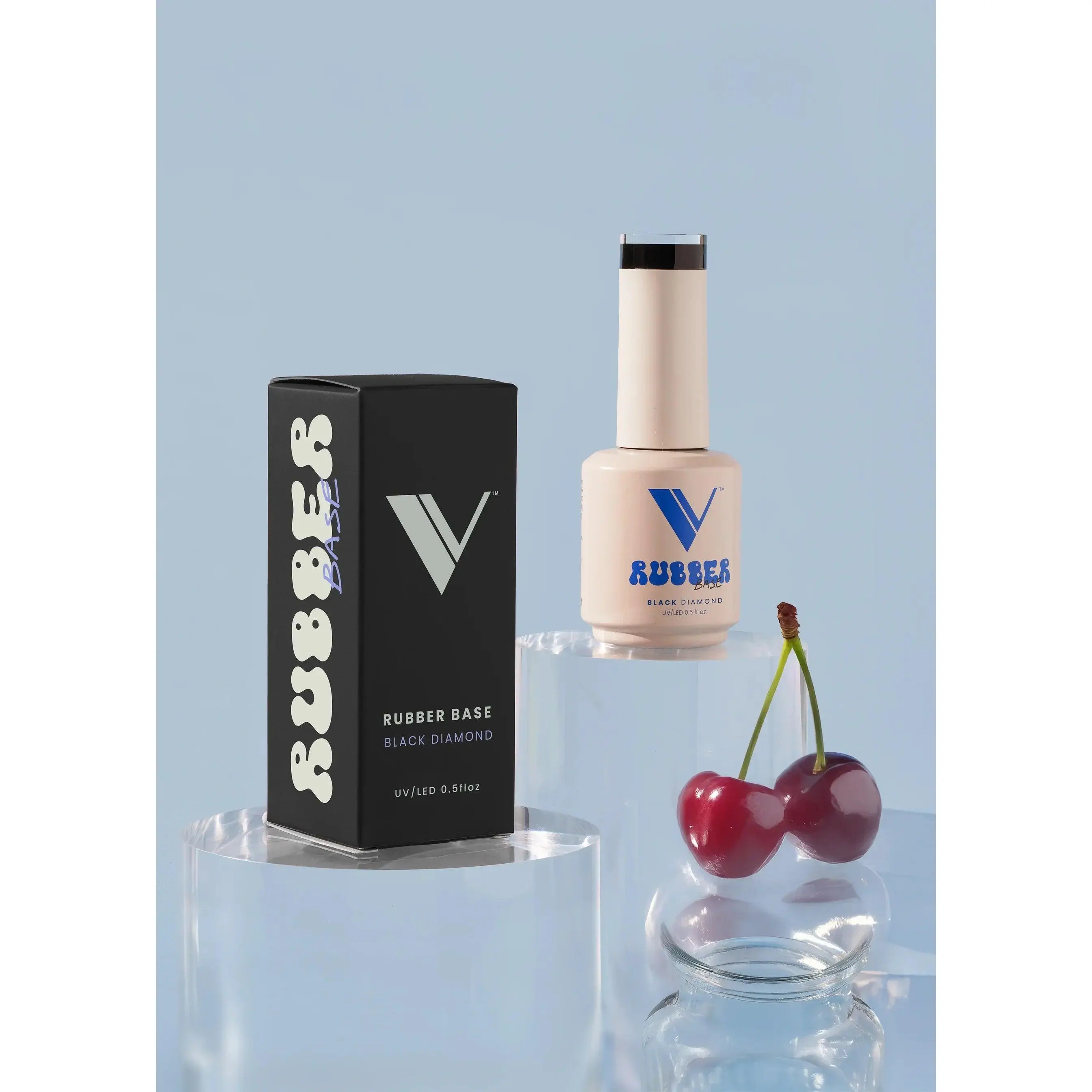 V BEAUTY PURE RUBBER BASE - BLACK DIAMOND