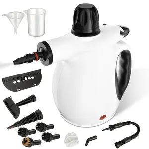 [2025] Pressurized Handheld Multifunctional Natural Steam Cleaner! With safety lock, freeing your hands. Includes 12 accessories, powerful functions.