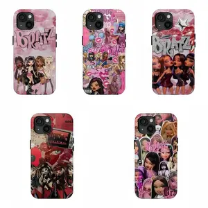 Bratz Girl Phone Case | Y2k Girl Phone Case | Gifts For Women | Cartoon Phone Case For iPhone17 16 15 14 13 12 11 X 8 7 SE, Gift for him, Gift for her