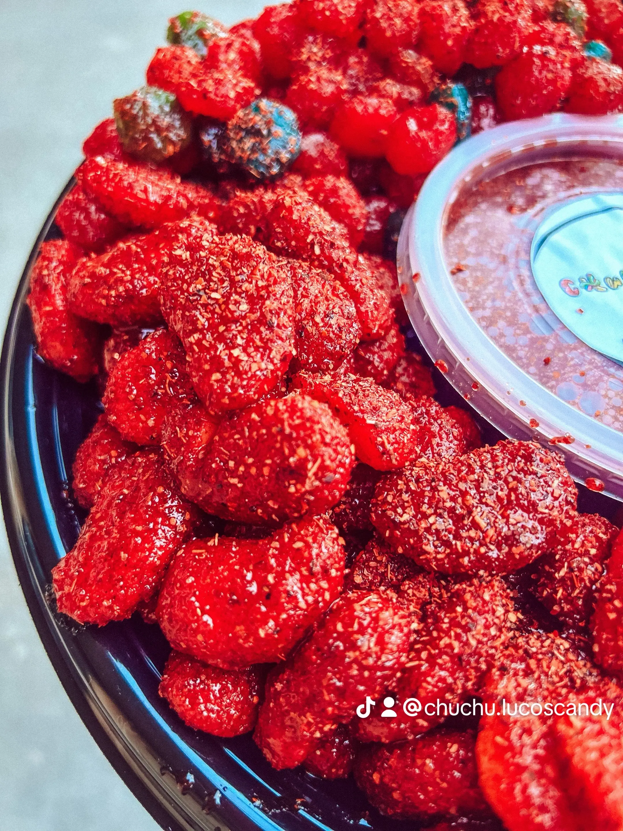 Gooey Mangos 8oz Candy - Homemade Tamarindo Sauce, Sweet & Spicy Chili Powder, No Peanuts, Caffeine Free, November 2023 - Mangga