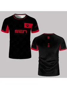 Sentry Esports Club Uniform SEN Pro jersey Professional player training suit Fan customized top Men's oversized T-shirt