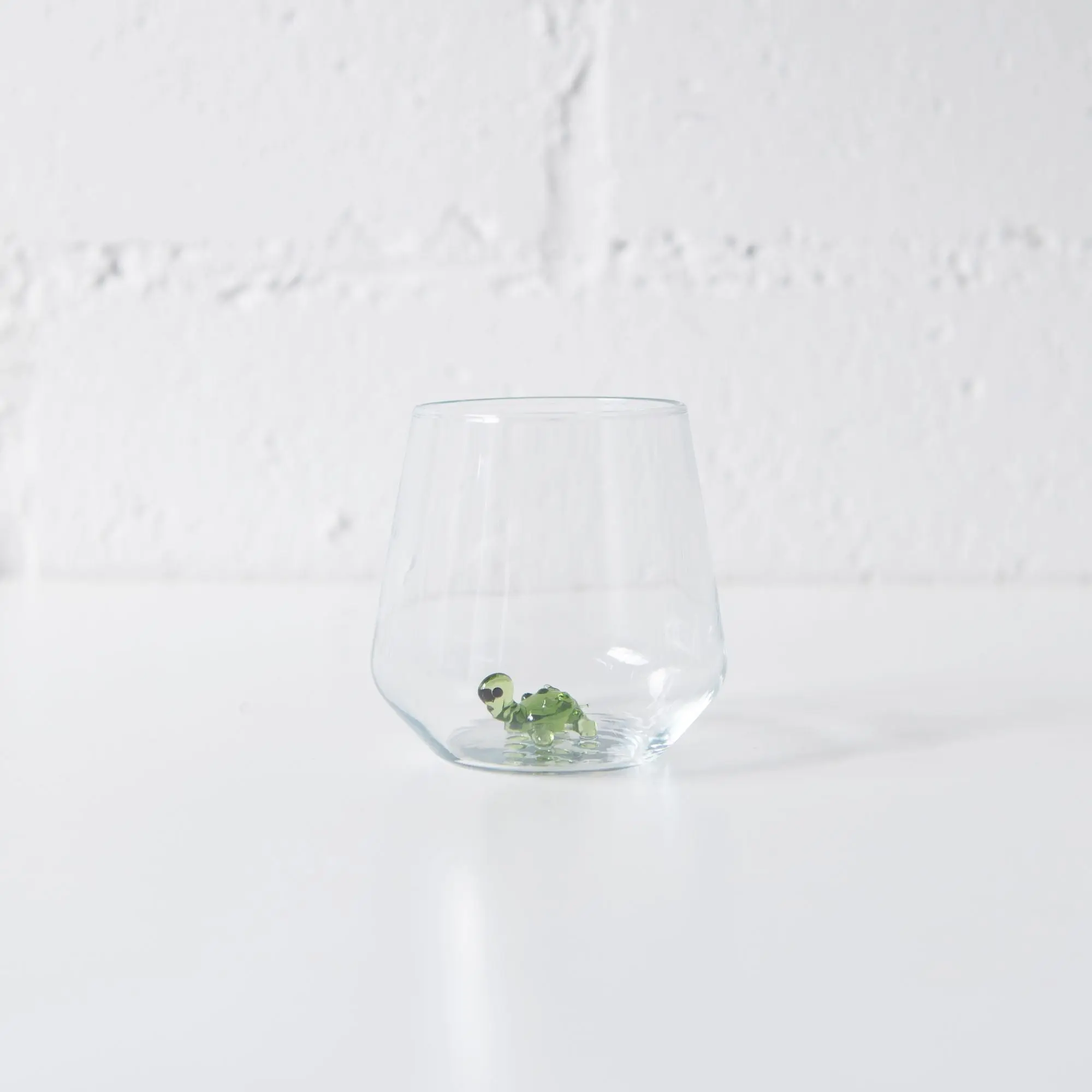 Turtle Drinking Glass