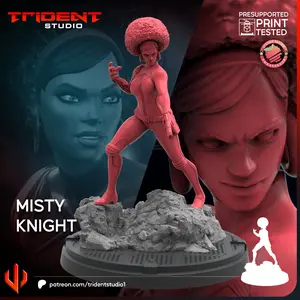 Misty Knight - Marvel: Crisis Protocol Proxy | Trident Studios