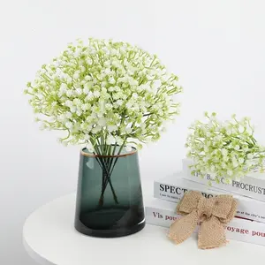 20 Sticks Artificial Flowers, Durable Plastic Bouquets, Faux Bouquets, Decorative Faux Flower, Wedding Engagement Christmas Decor, Outdoor Indoor Arrangement, Maintenance-Free