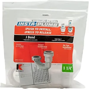 Plumb Pak  1.25 in. P-Trap Insta-Plumb