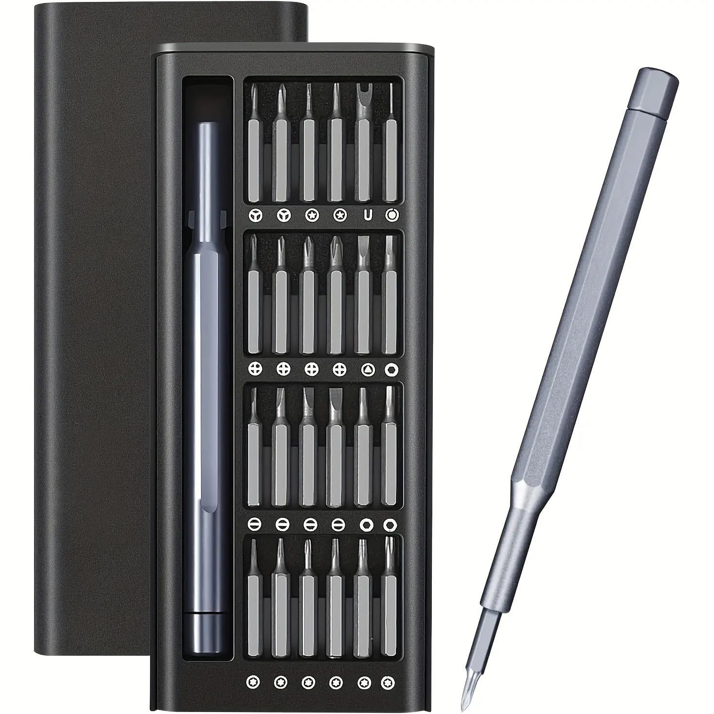 25-in-1 EDC Pocket Screwdriver Set | Magnetic Field Repair Kit for Outdoor Gear Repair Tool for Phone, Laptop & Outdoor Use
