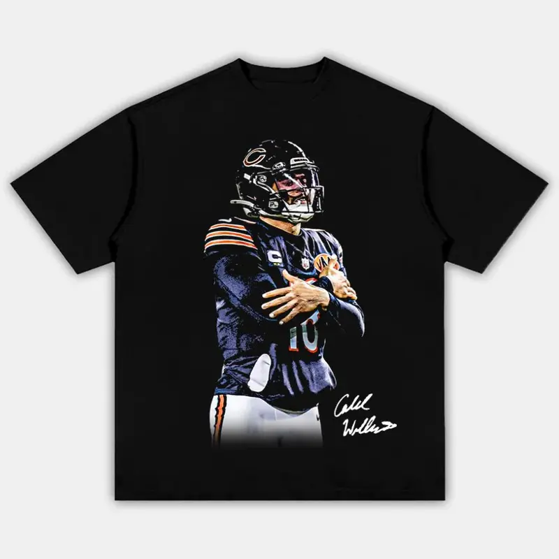 CALEB WILLIAMS "COLD" Chicago Football Adult and Youth T-Shirt Sweatshirt, Caleb Williams shirt, graphic t-shirts, #Bbearrr merch, Game Day Shirt, Chicago Football Tee, men's clothing clothes merch, Streetwear, Gift For Him & Her