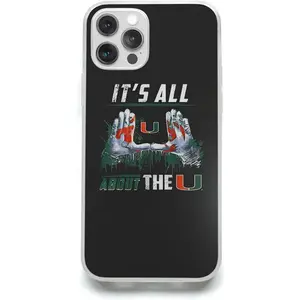 Phone Case Miami Transparent Hurricanes All Scratch About Waterproof Waterproof Accessories Compatible with iPhone SE 7 8 X XR 11 12 13 14 15 16 Plus Mini Pro Max Samsung Galaxy Note S9 S10 S20 S21 Ultra Plus Smartphone Protective