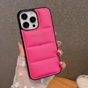 Puffer iPhone Case for Smartphones - Phone Accessories Luxury Protection Cellphone Mobile Protective Handheld Cover Protector Devices Casing