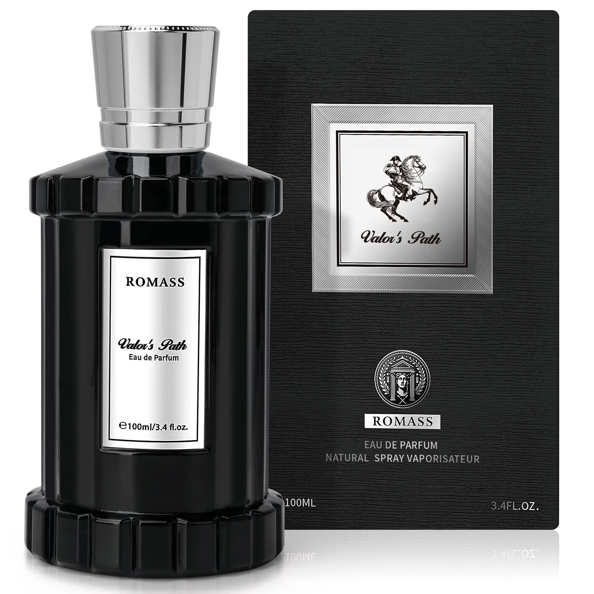 ROMASS Valor's Path Eau de Parfum Spray for Men' and Women - 3.4oz/100ml with Citrus, Lemon,  Fragrance summer  scents，pheromone cologne perfume oud wood pheromones TikTokShopBlackFriday #Summervibes summerwins