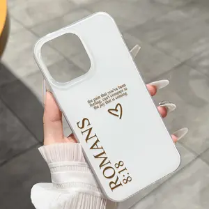 Romans 8:18 Bible Verse Phone Case for iPhone Clear Shockproof Protective Cover with Christian Quote The Pain That Youve Been Feeling Cant Compare to The Joy That Is Coming Religious Scripture Design Protectiv Casing