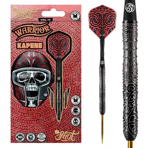 Warrior Kapene Steel Tip Dart Set-90% Tungsten Barrels