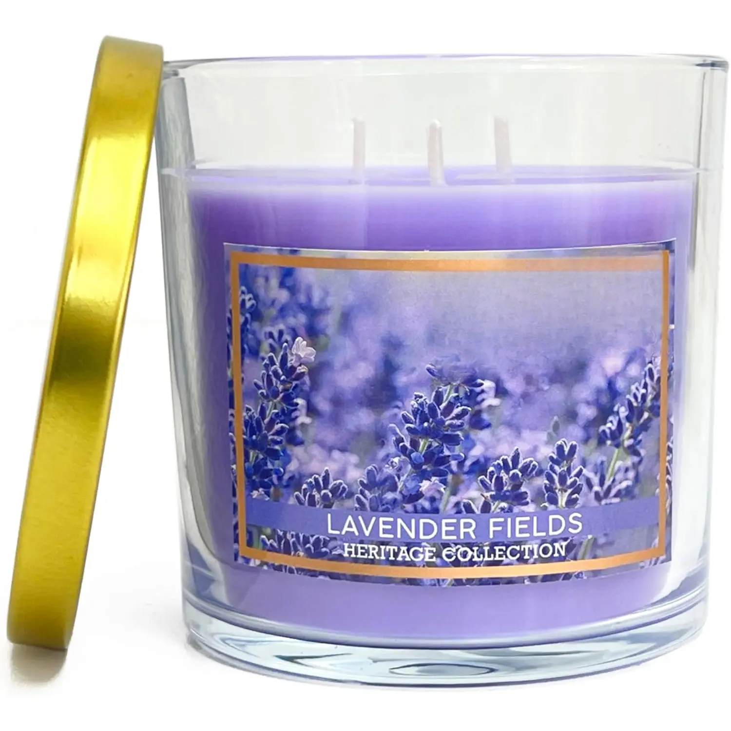 3 Wick Candle, 14.5oz Lavender Candle, 3 Wick Candles, Big Candles, Huge Candle, Three Wick Candle, Bath Candles, Candle 3 Wick, 3 Wick Candle Jars
