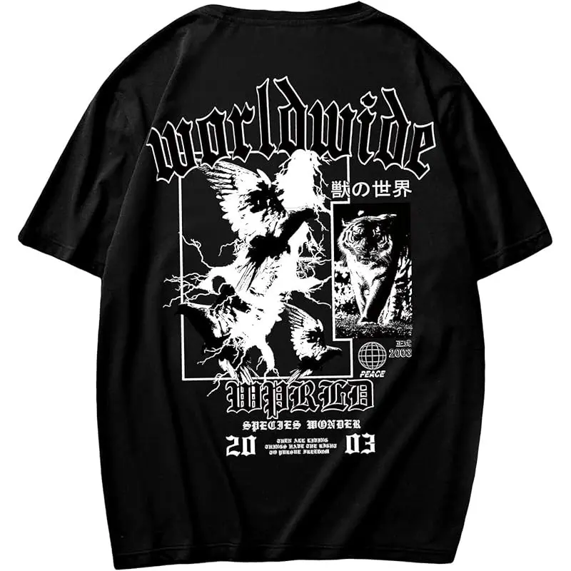 Black and White Slogan