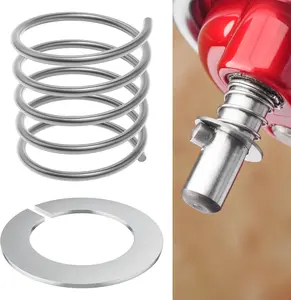 304 Stainless Steel Spring and Washer for  Mixers 3.5 Quarts to 7 QuartsExcluding mini modelsProtect and extend the life of the mixer