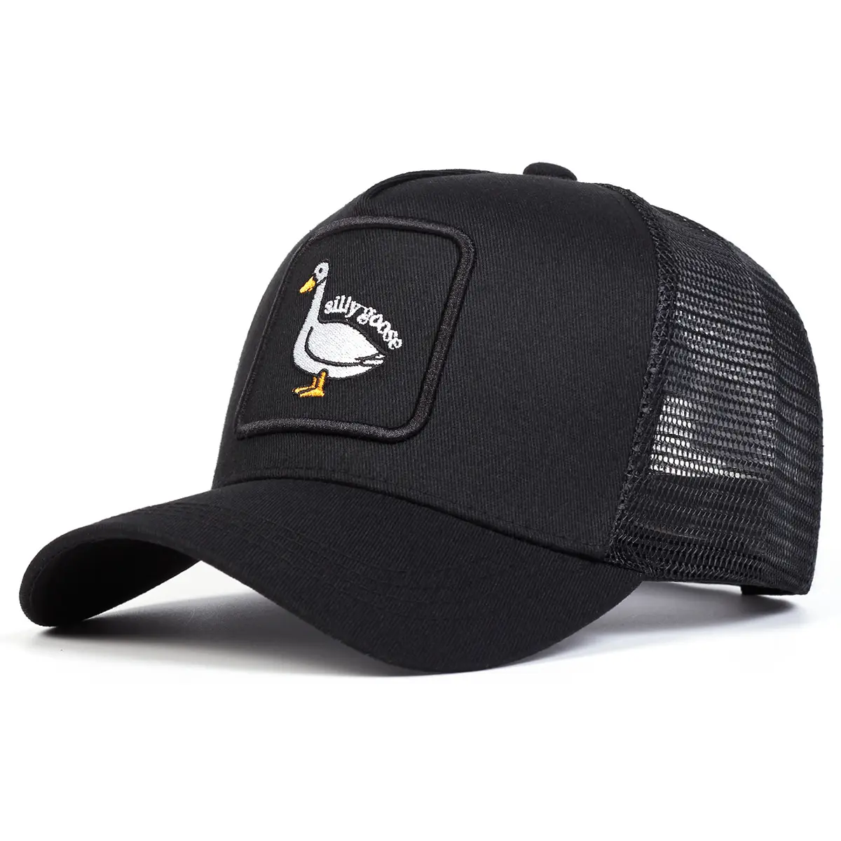 Duck Design trucker hat, graphic trucker hat, trucker snapback cap, casual outdoor baseball sports hat for men & women, adjustable sun protection cap for everyday wear, mesh cap, baseball jersey, snapback caps, adjustable casual hats