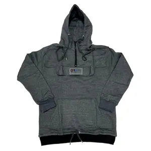 SRT Custom Hoodie Heavy Quarter Zip Collaboration Fleece