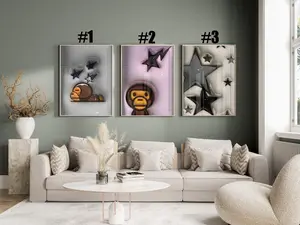 Hypebeast set of 3 Brand Poster, Modern Wall Art,  Hypebeast Wall Art, Trendy Wall Art Decor Glossy