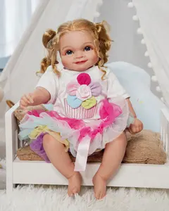 Premium VACOS 20-Inch Reborn Doll: Exquisite 3D Skin, Soft Hair, Visible Veins, Built to Last