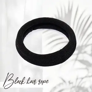 Colorful elastic hair cord High elastic high ponytail does not hurt hair color variety Random Color