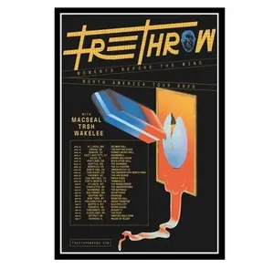Free Throw North America Tour 2026 Poster