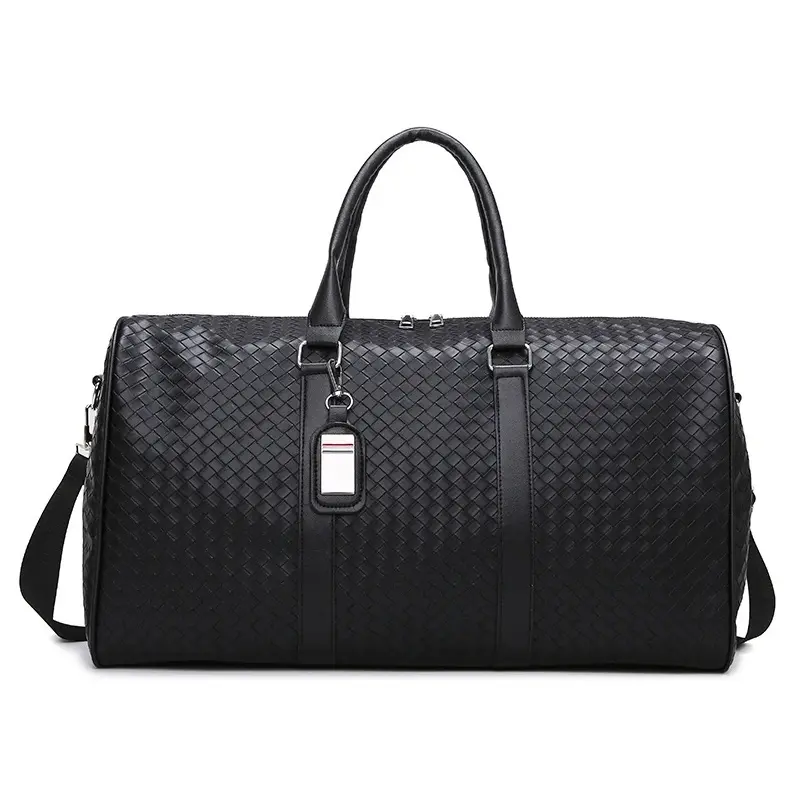 Large Capacity Travel Duffle Bag, PU Leather Material, Single Shoulder/dual Strap Design, Multifunctional Storage for Gym, Travel, Business Trips, Travel Duffel, Multifunctional Travel Duffels, Traveling Bags
