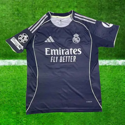 Camisa Real Madrid Negra Valverde TikTok Shop