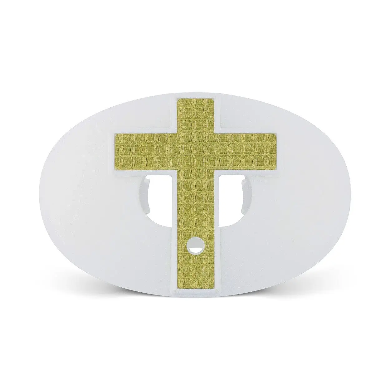 3D Diamond Cross Chrome Oxygen Football Mouthguard