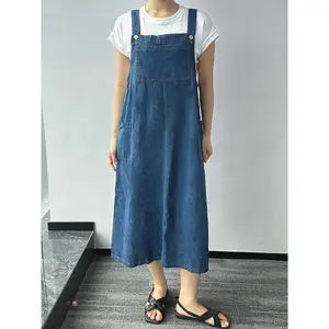 Denim Overall Dress
