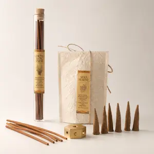 Wind Horse Purification Incense Collection: Chomolung Snow Sticks & Sera Serene Cones
