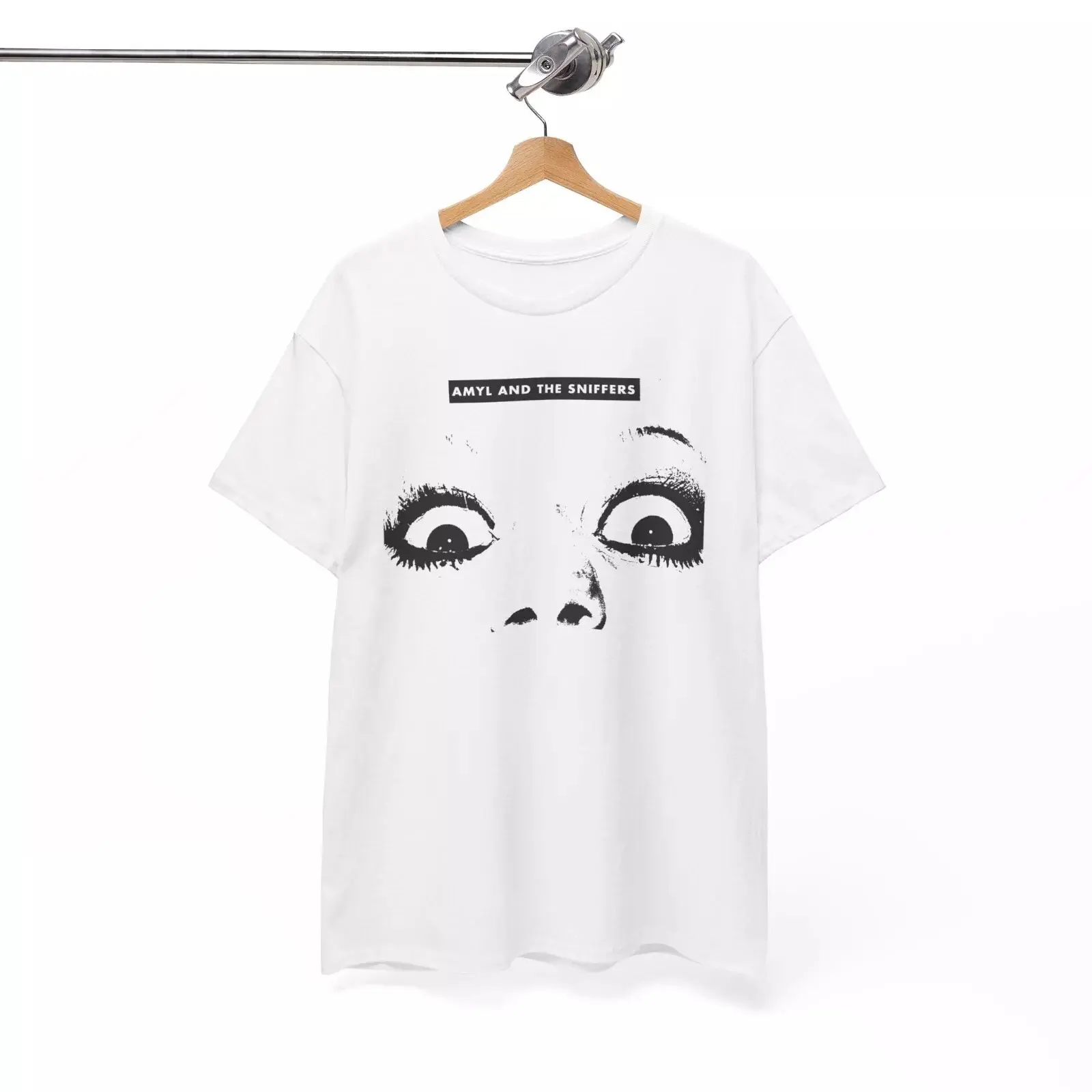 Amyl and the sniffers t-shirt , Unisex tee Menswear Comfy