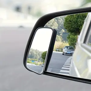 2pcs Rear view mirror, small round mirror, Car Side Mirror, car reversing device, reflective auxiliary blind spot