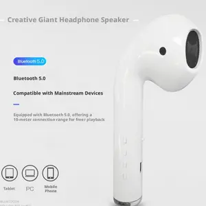 Super large giant earphone speaker, large earphone second generation macaron earphone Bluetooth speaker