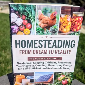 Homesteading From Dream to Reality - Complete Guide to Gardening, Canning, Keeping Chickens, and More for Self-Sufficient Living - 9798313922843