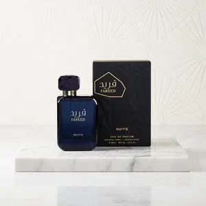 Riiffs Fareed Unisex Eau de Parfum (EDP) Spray - 3.4fl.oz (100ml) Single Item, Weightless, Winter Sparkle, Elegant EDP Body Perfume, Packaged Aromatic Pre-Packed Modern Unisex Fragrance