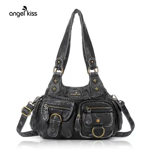 Angel Kiss Hobo Bags for Women Shoulder Bag Shoulder Purses and Handbags Vegan Leather Hobo Handbags Crossbody Bags