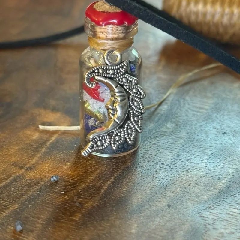 Creativity Ward Spell Bottle Bone Magick