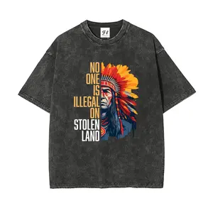 Men's and women's regular wash T-shirts, S to 5XL large-sized loose cotton streetwear men's clothing, with super soft pre-shrinking treatment, merch for men