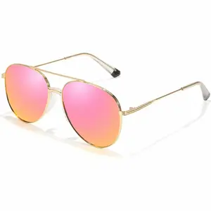 Tangle Free Aviator Sunglasses for Women Men Polarized Sun Glasses With UV Protection 2025 Fasion Trendy Shades