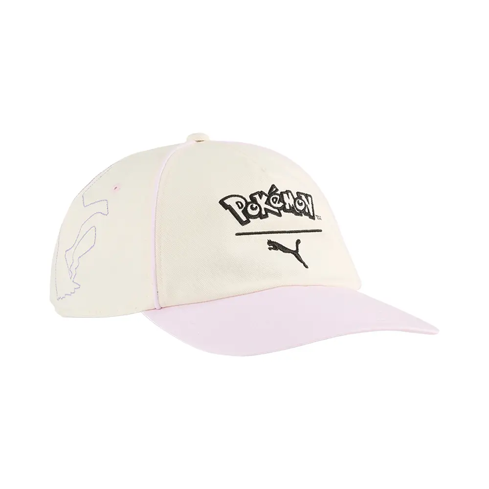 PUMA Mens Pokemon X Dad Cap Casual - White