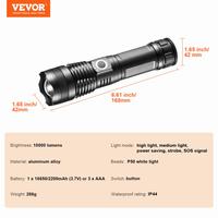 10000 High Lumens - Rechargeable