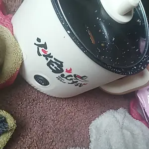 VEGAS HOT POT Samyang Buldak Creamy Cheese Noodles - 5 Pack (650g) with 18cm Electric Hot Pot - Perfect for Korean Food Lovers! 🎉 Instant Spicy