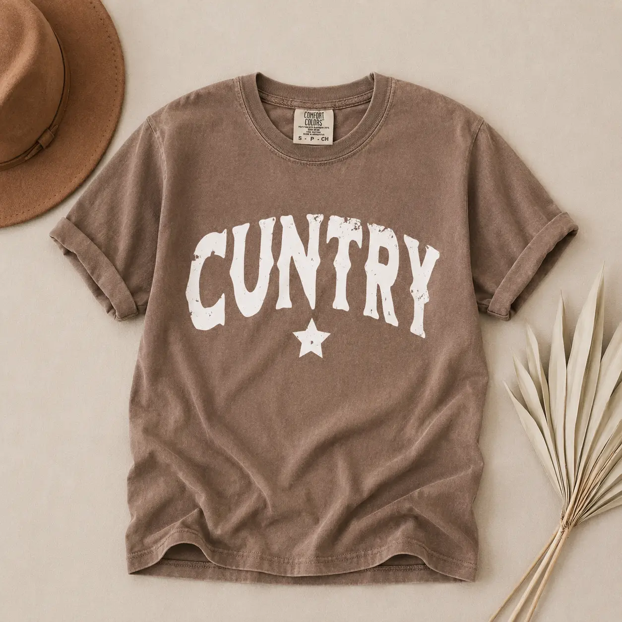 Comfort Colors Adult Humor T-Shirt For Women, Cuntry Western TShirt, Funny Cowgirl T-Shirt, Funny Western Tee, Womens, Mens, Unisex T-shirt - TrendWear USA