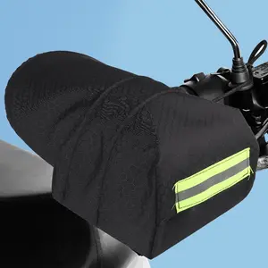 Waterproof Motorcycle Handlebar Gloves - Waterproof  Sunproof Cycling Gloves for Bikes, Winter Bikee Handlebar Covers | Bikee Handlebar, Insulated Winter Gear for Mountain and Road Bikes