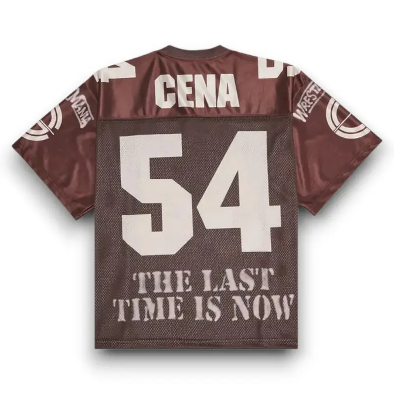 WWE John Cena Chain Gang Camo Football Jersey, Outdoor Sportswear