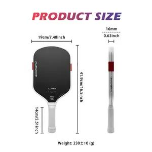 Boomstik Foam Core Pickleball Paddle, Large Sweet Spot, Good Balance, Enhanced Tolerance and Stability, Power Burst, Super Durable